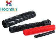 Couleur blanche rouge flexible de noir de protection de câble de tuyau de PA/pp/PE du nylon AD10