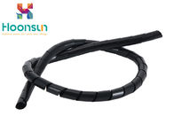 Douille protectrice adaptée aux besoins du client d'organisateur de câble d'accessoires de glande de câble de noir de PE