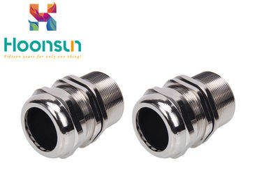 Type glande de câble en laiton, glande de longueur en métal M25 de câble imperméable pour le fil de 13-18mm