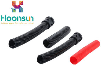 Tuyau ondulé électrique en nylon flexible en plastique de PE simple de PVC de tuyau AD18.5