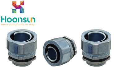 Chrome a plaqué le connecteur flexible extérieur du conduit IP68 anticorrosion