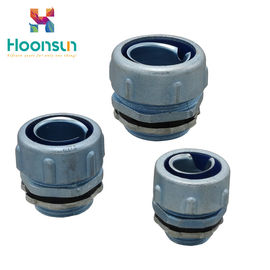 Chrome a plaqué le connecteur flexible extérieur du conduit IP68 anticorrosion