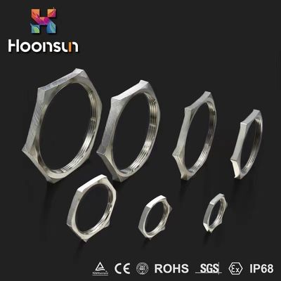 Accessoires IP68 de glande de câble de contre-écrou de NPT1/2 EMC plaquant
